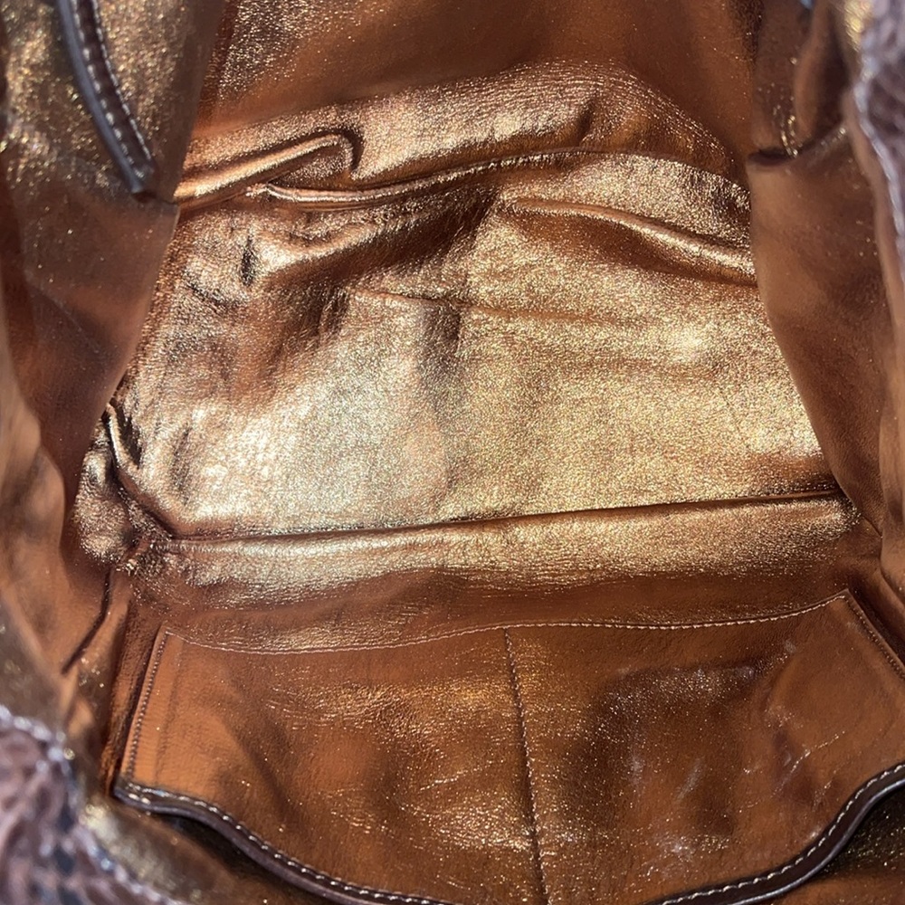 Michael Kors Collection Python Skorpios Bag - Picture 9 of 14